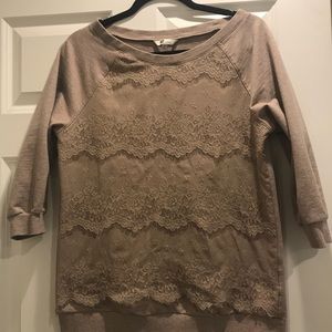 Dark creme/Tan sweater